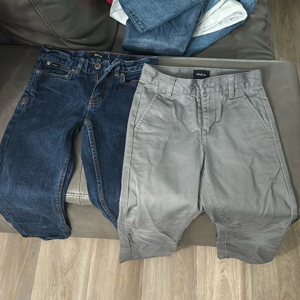 Boys RVCA pants size 23